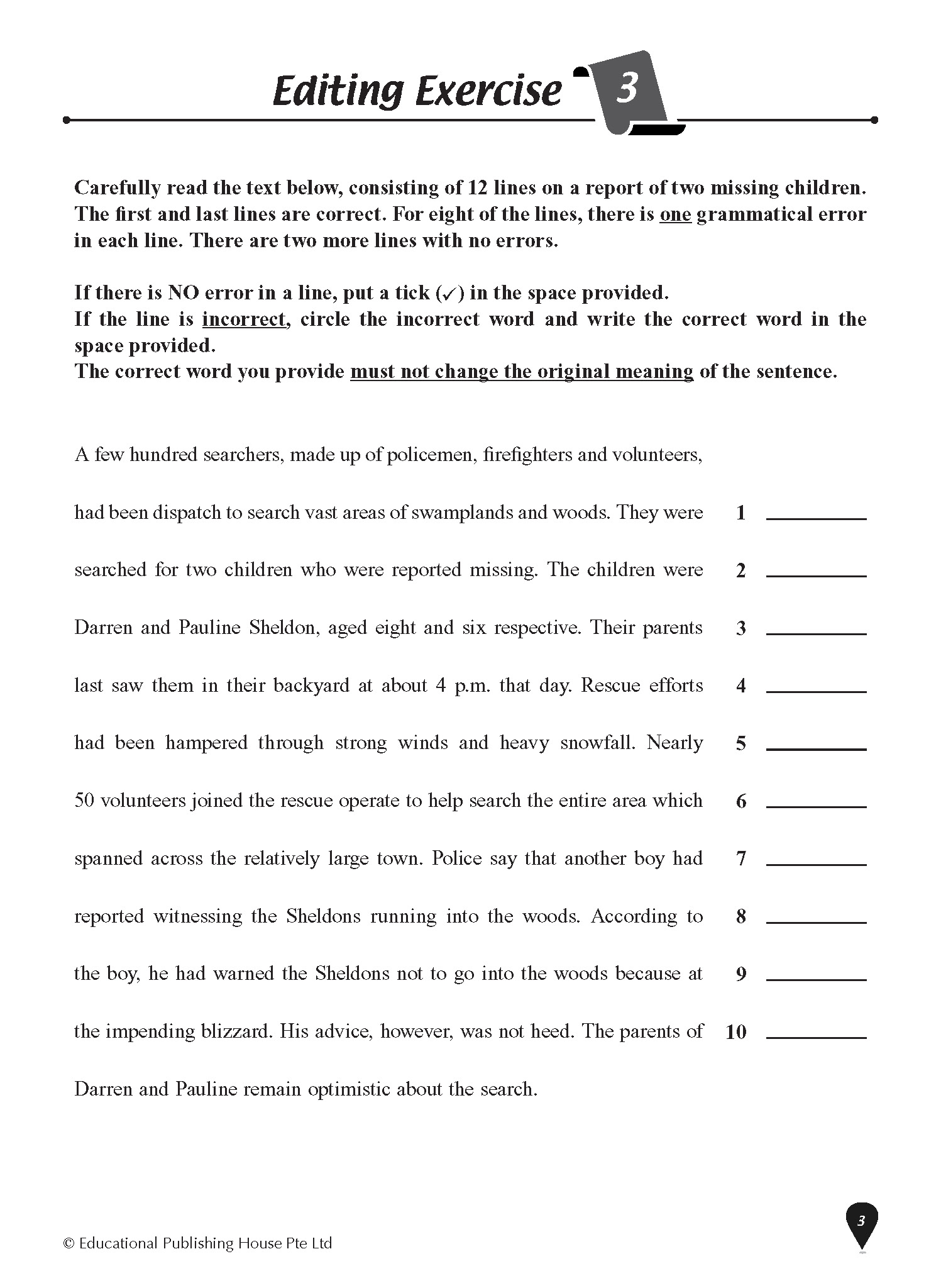 Lower Secondary Express Editing Exercises - Image 5