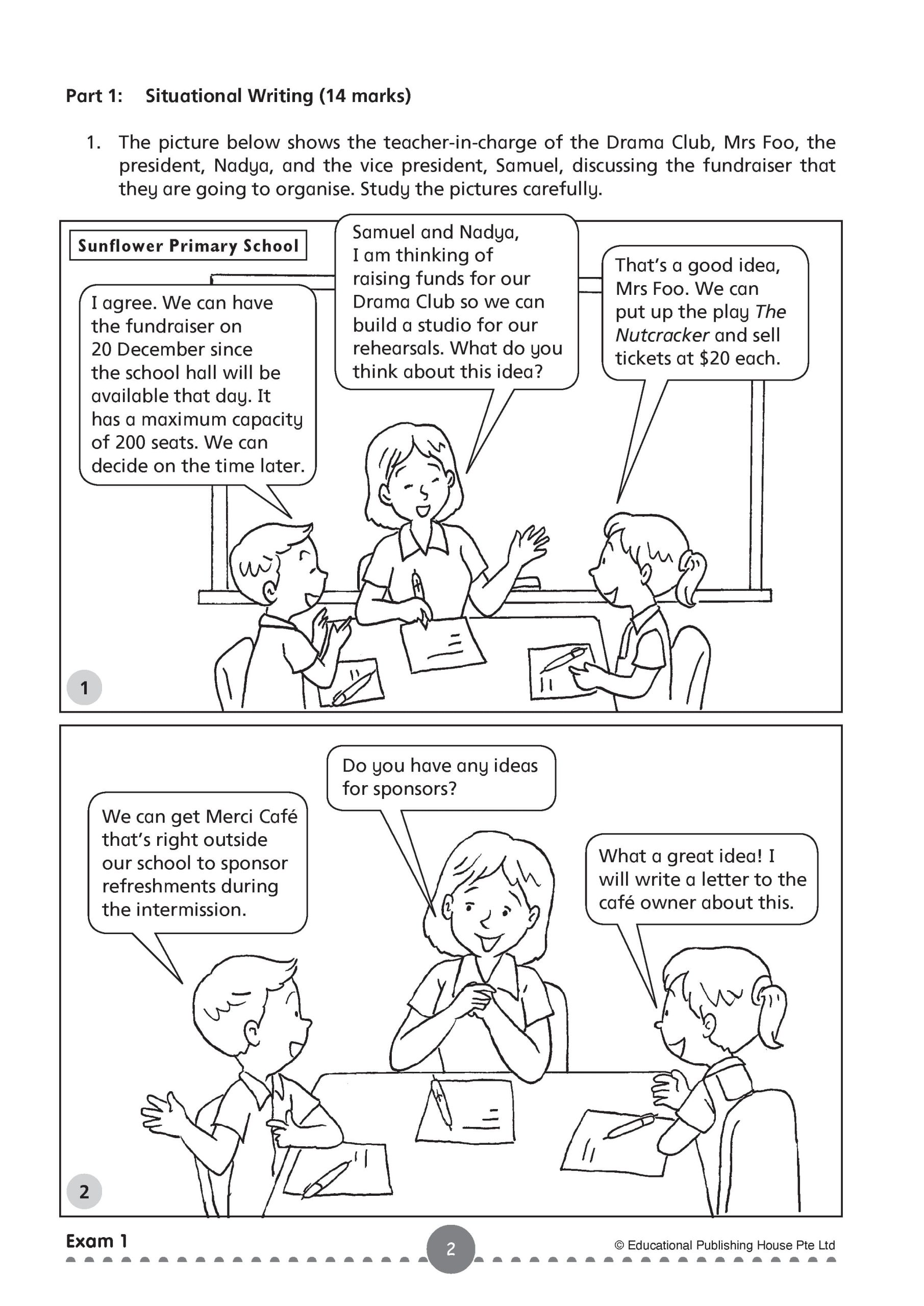 PSLE English Exam Package: Papers 1-4 QR - Image 4