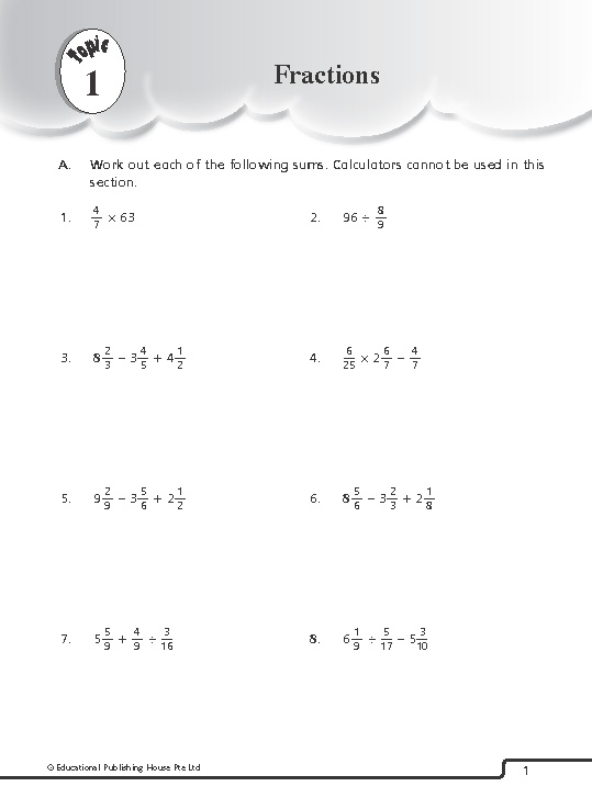 P6 Andrew Er's Maths Companion - Image 3