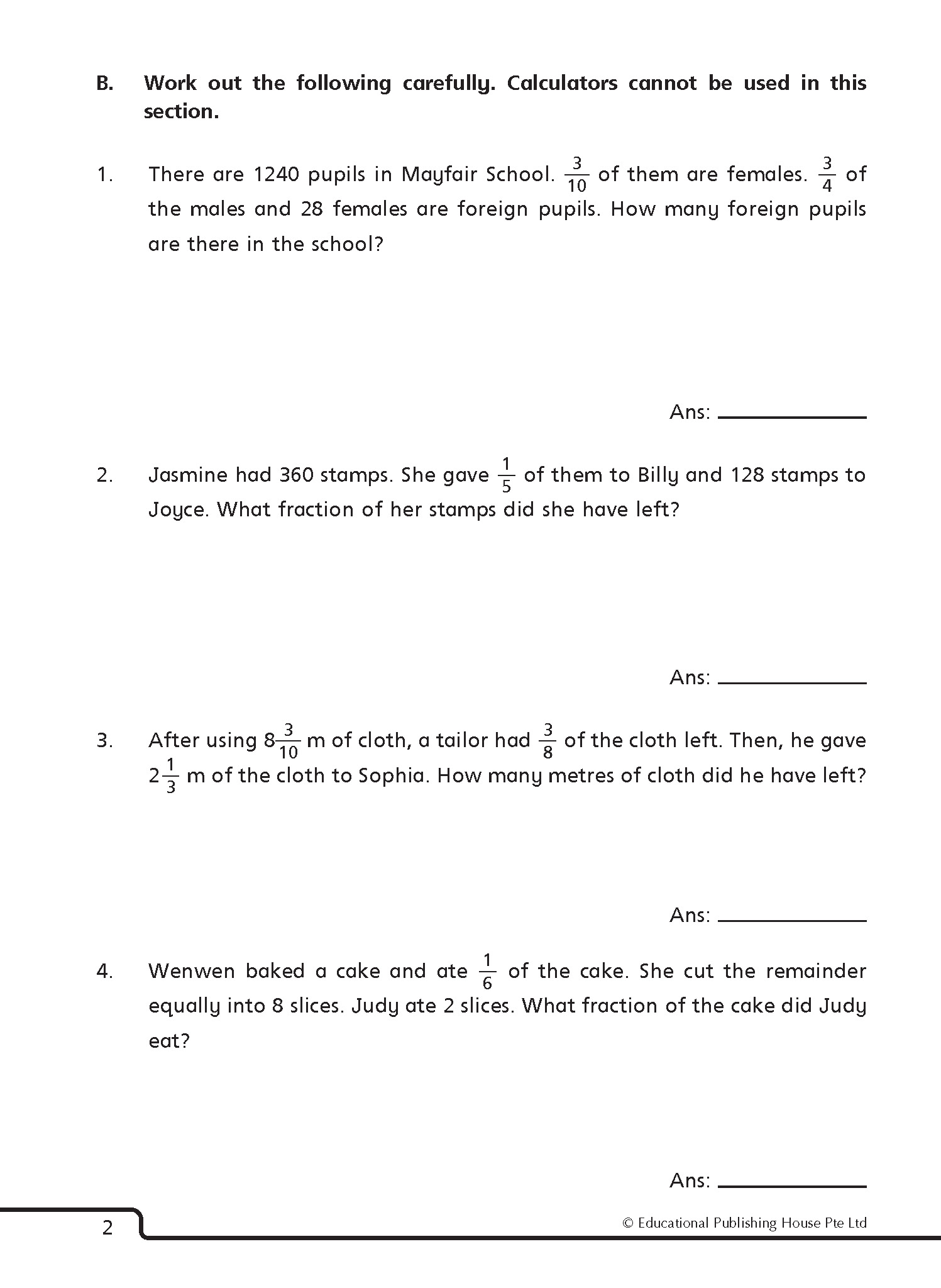 P6 Andrew Er's Maths Companion - Image 4