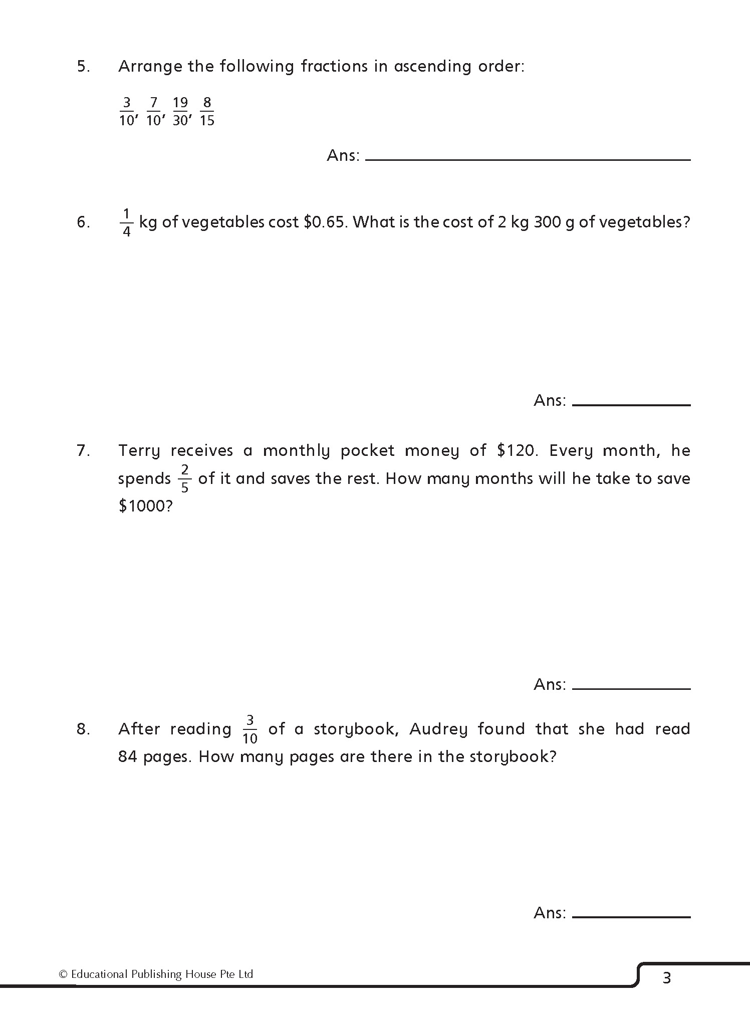 P6 Andrew Er's Maths Companion - Image 5